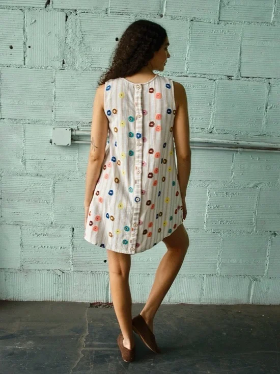 NWT Ace & Jig Kaia Dress Fresco Size Medium - Picture 3 of 7